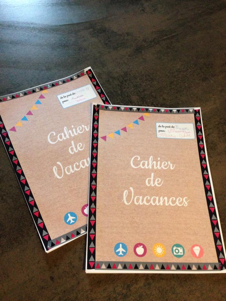 Page De Garde Mon Cahier De Vacances Cahier de vacances pour maitresse - Ethnologist