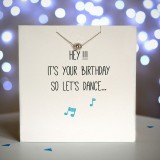 Carte Bijou - Anniversaire