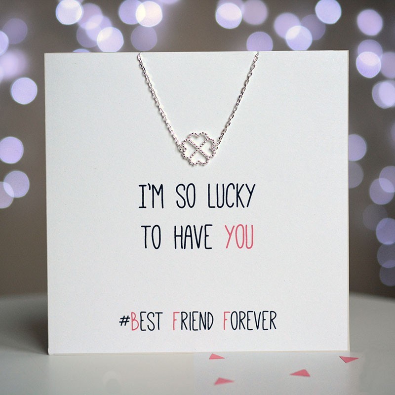 Carte Bijou - Best Friend Forevrer