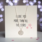 Carte Bijou - Collier Etoile