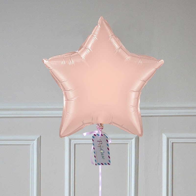 Ballon Cadeau Etoile Rose Gold - GP - The PopCase