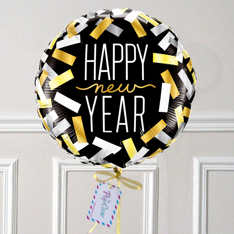 Ballon Cadeau - Happy New Year - Cotillons