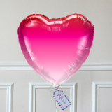 Ballon Cadeau - Coeur Ombré Rose - The PopCase