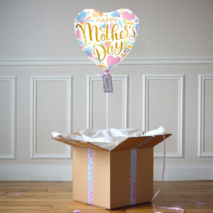 Ballon Cadeau - Fête Des Mères pastel - The PopCase