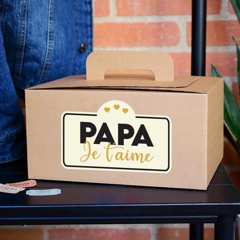 Cadeau naissance papa : sa boite à papa