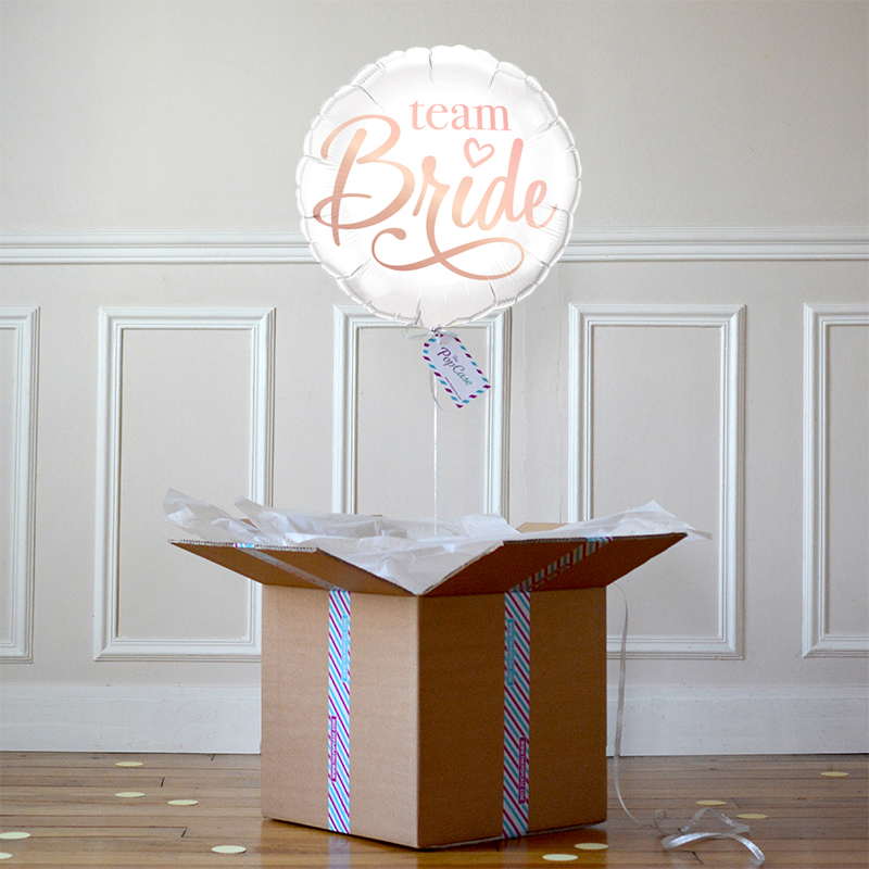 Ballon Cadeau - Team Bride - The PopCase