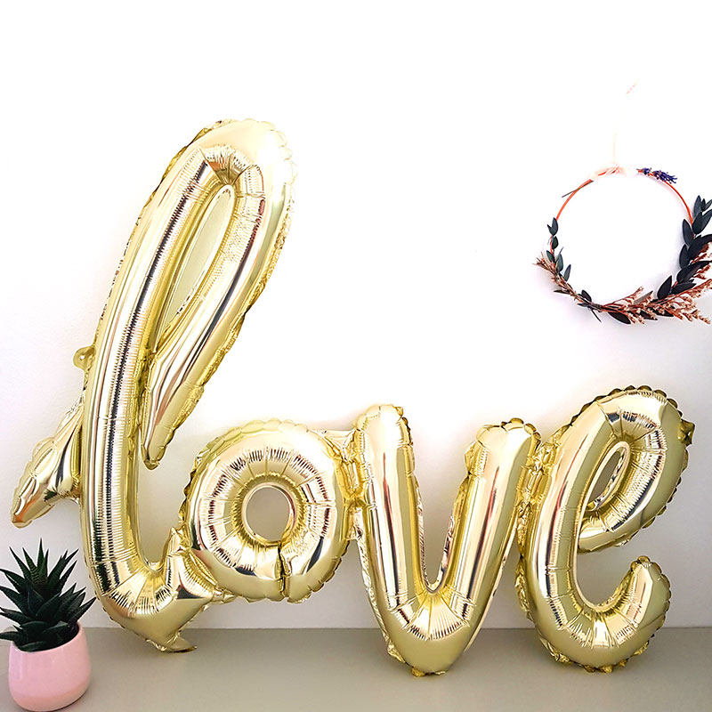 Coffret Cadeau Mariage - Ballon deco love - The PopCase