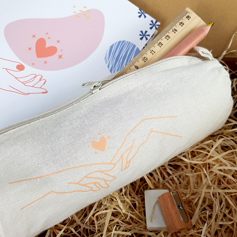 Coffret cadeau - Enjoy Your Day - Trousse et stylo - The PopCase