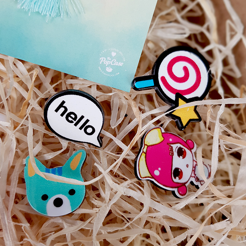 Box Surprise Funtastic - pins - The PopCase