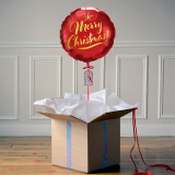 Ballon Cadeau - Merry Christmas Rouge - The PopCase