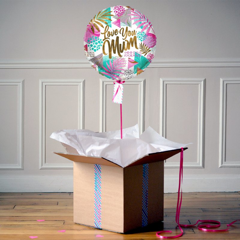 Ballon Cadeau - Love You Mum