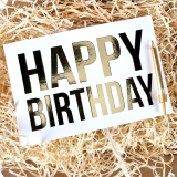 Box Surprise - Carte Happy Birthday
