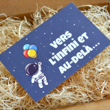 Box Surprise - Cosmonaute - Carte