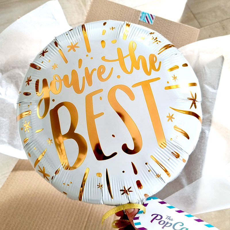 Ballon Cadeau You are the Best - The PopCase