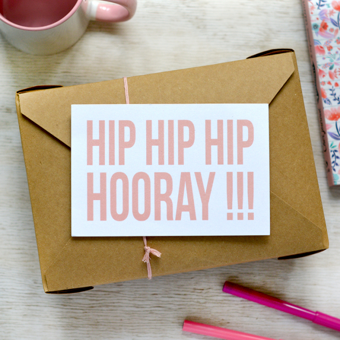 Box - Hip Hip Hip Hooray - The PopCase