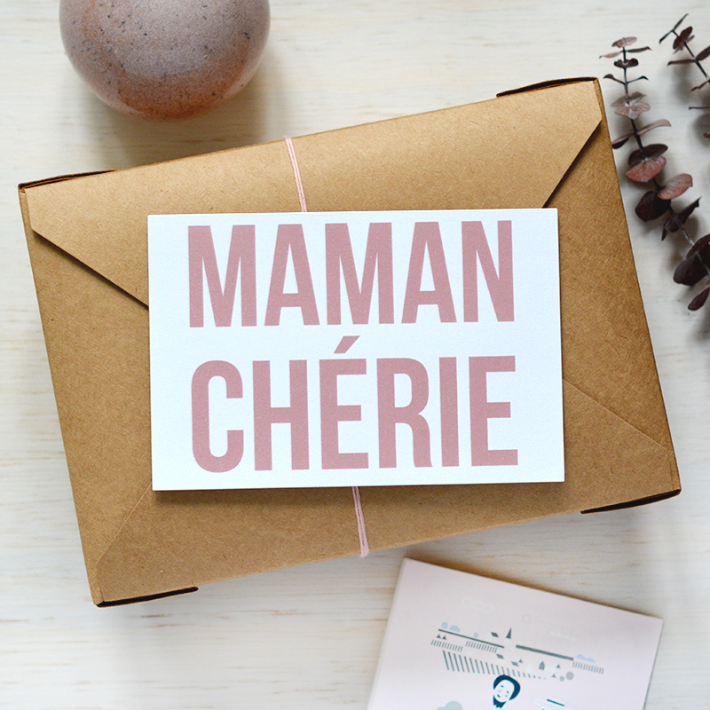 Box Surprise Bonne fête maman ! - Lachouettemauve