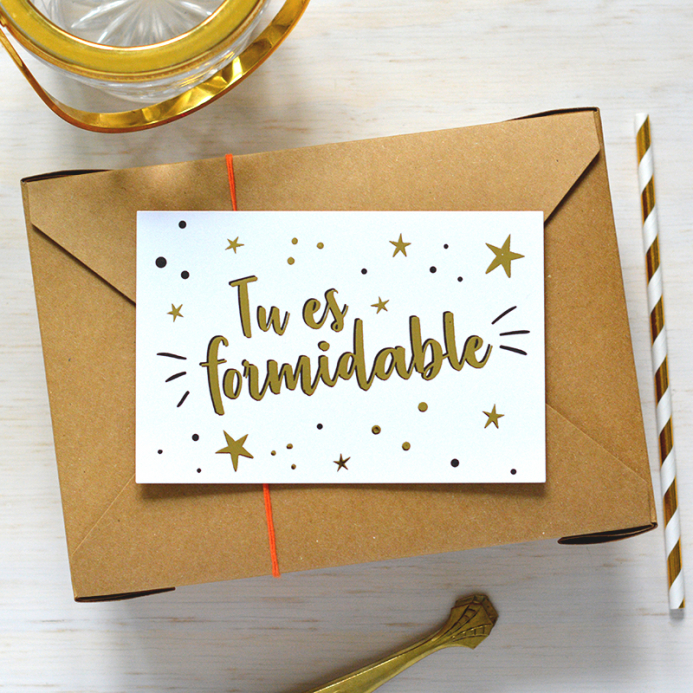 Box surprise - Tu es Formidable - Prosecco