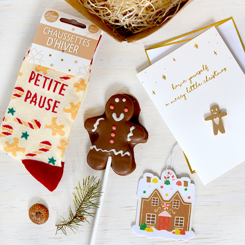 Box surprise - Gingerbread - OUVERTE - The PopCase