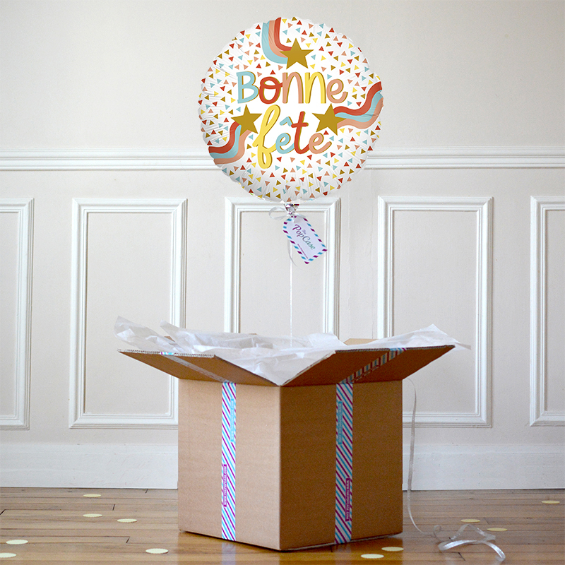 Ballon Cadeau - Bonne Fête - The PopCase