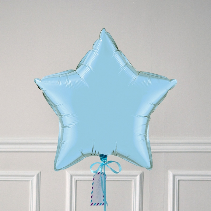 Ballon Cadeau Etoile Bleue Pastel - ThePopCase