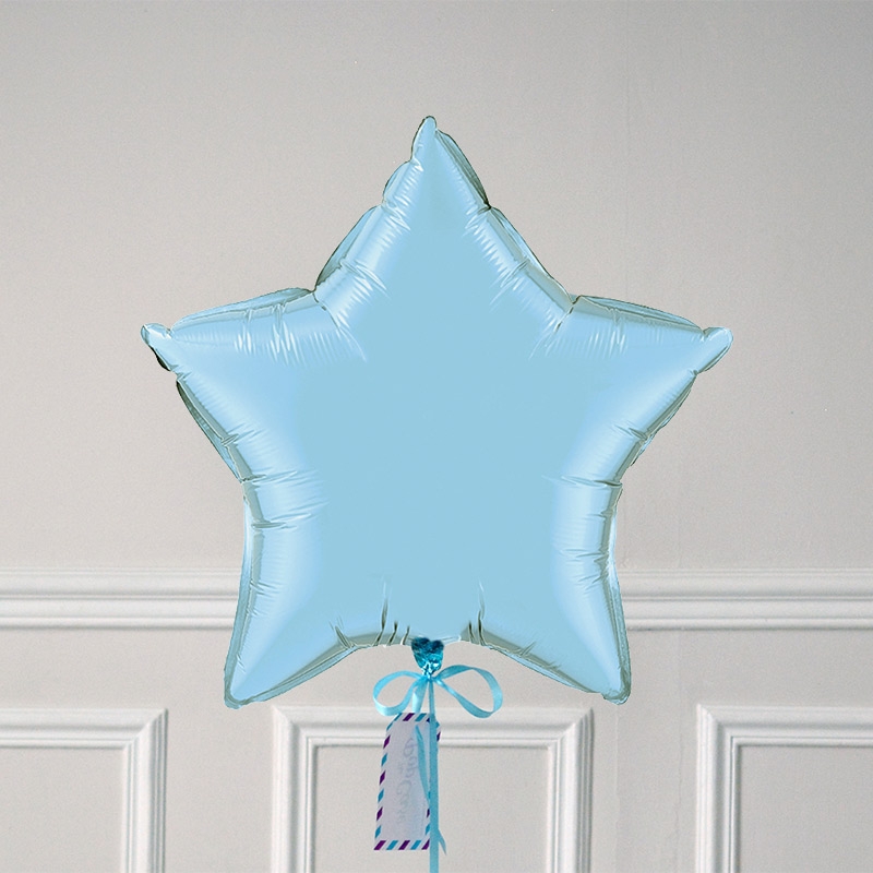 Ballon Cadeau Etoile Bleue Pastel - GP - ThePopCase