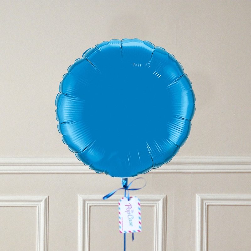 Ballon Cadeau Rond Bleu - GP - ThePopCase