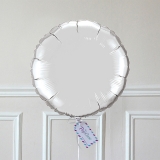 Ballon Cadeau Rond Argent - GP - ThePopCase