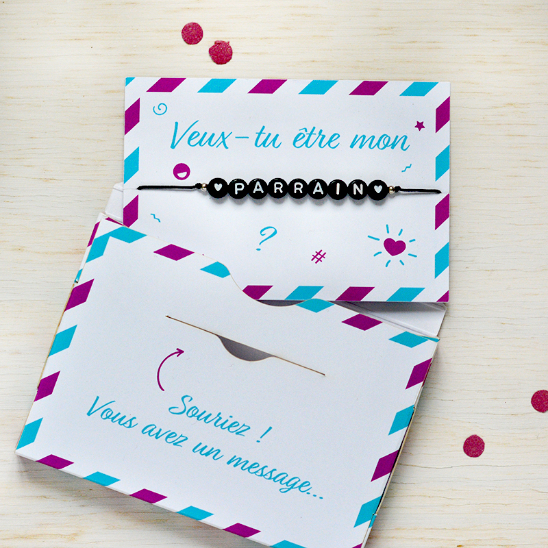 Carte originale demande - parrain – Seven Paper