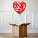 Ballon Cadeau - I love you a lot - The PopCase