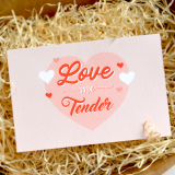 Box surprise - Love me tender - CARTE