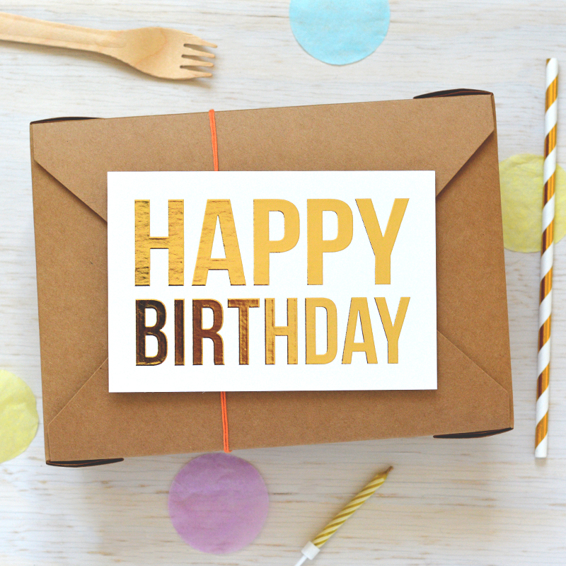 Box surprise - Happy Birthday - The PopCase