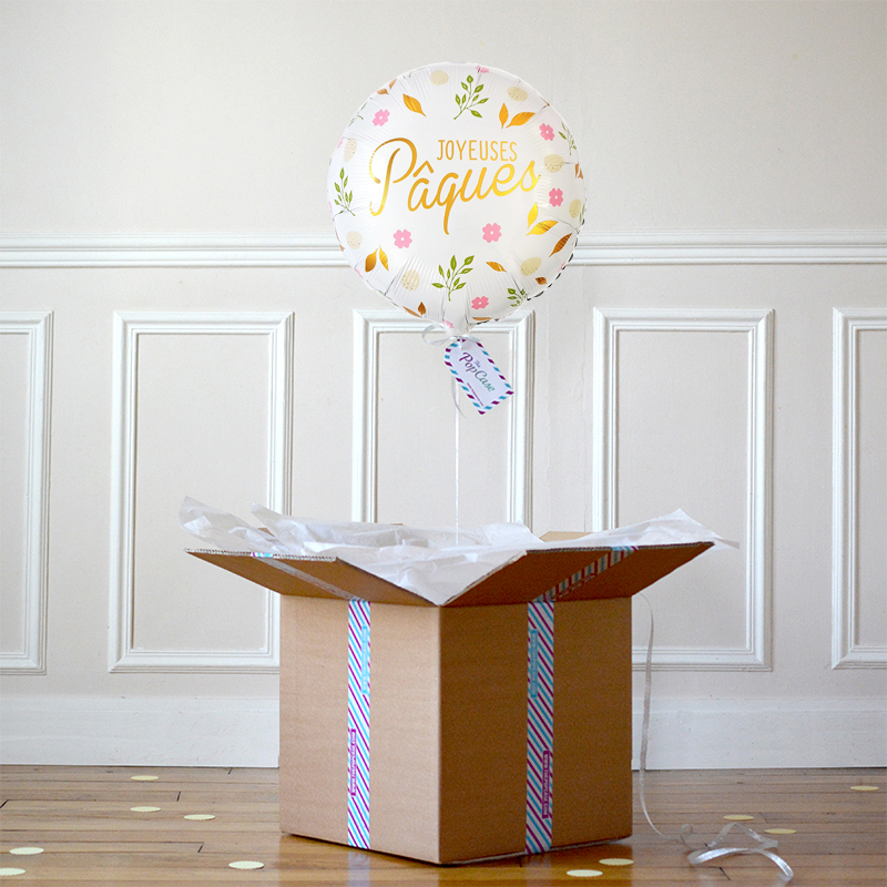 Ballon Cadeau - Joyeuses Pâques - ThePopCase