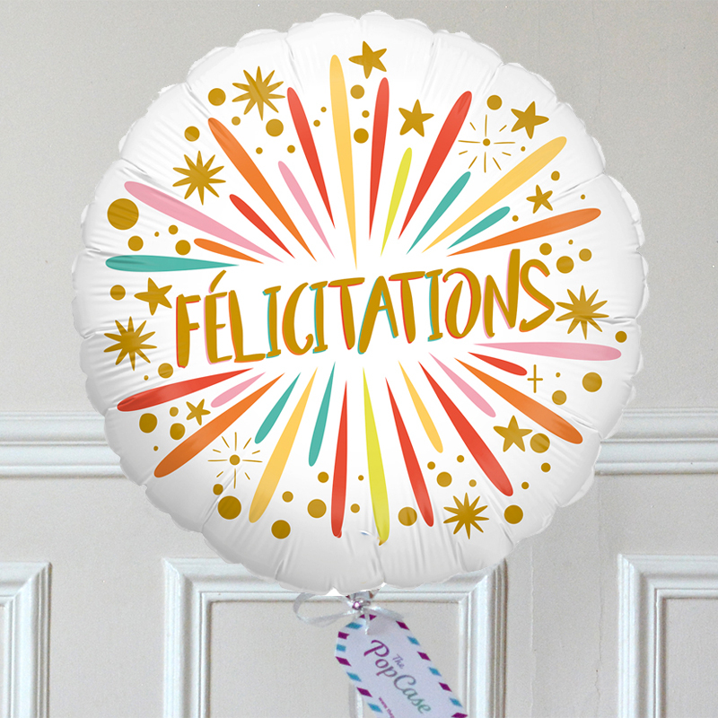 Ballon Cadeau - Félicitations - GP - The PopCase