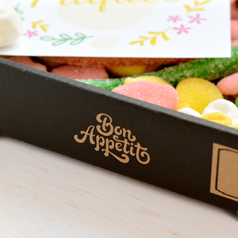 Box bonbons - Joyeuses Pâques - Bon appetit -The PopCase