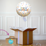 Ballon hélium et cadeau Joyeux Anniversaire - The PopCase