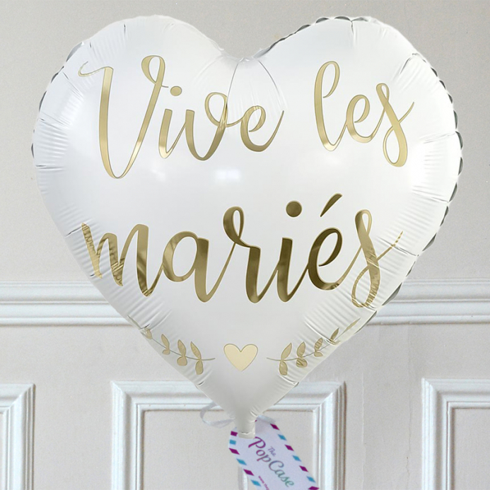 Ballon Cadeau - Vive Les Mariés