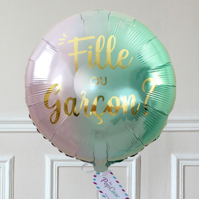 Combo Confettis Gender Reveal - Fille