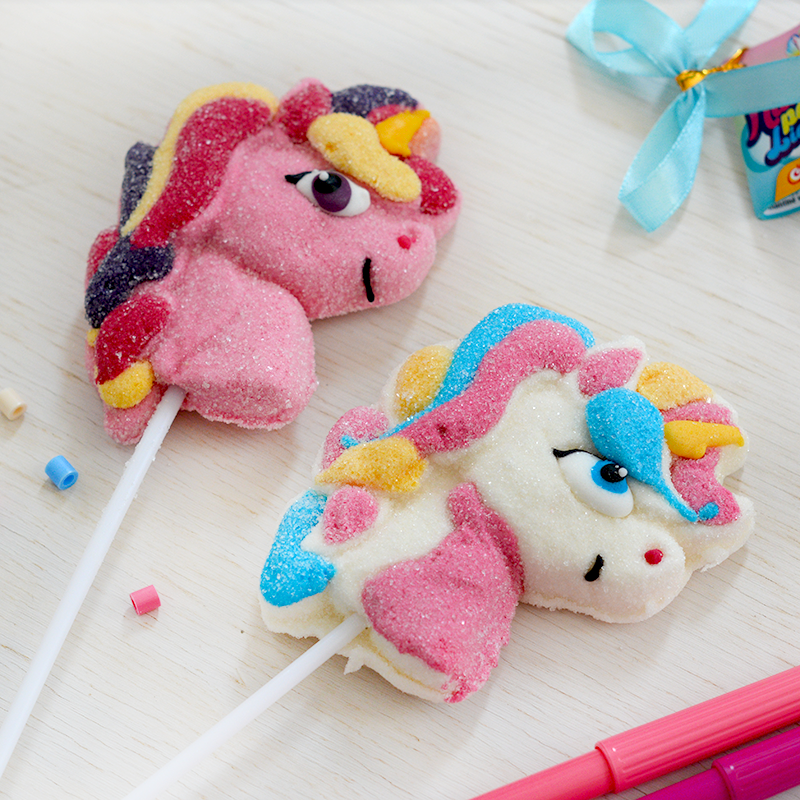 Sucettes Guimauve Licorne 02 - The PopCase