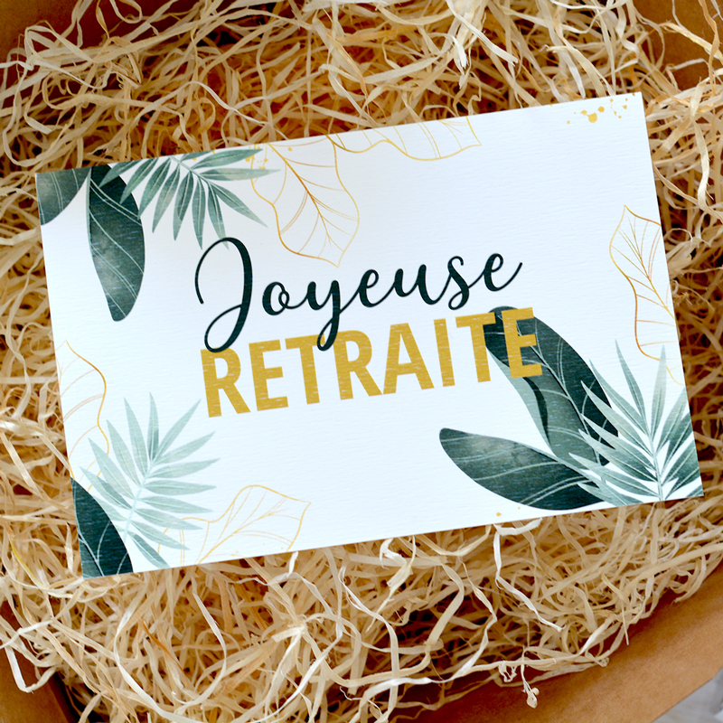 Box Surprise - Joyeuse Retraite - Carte