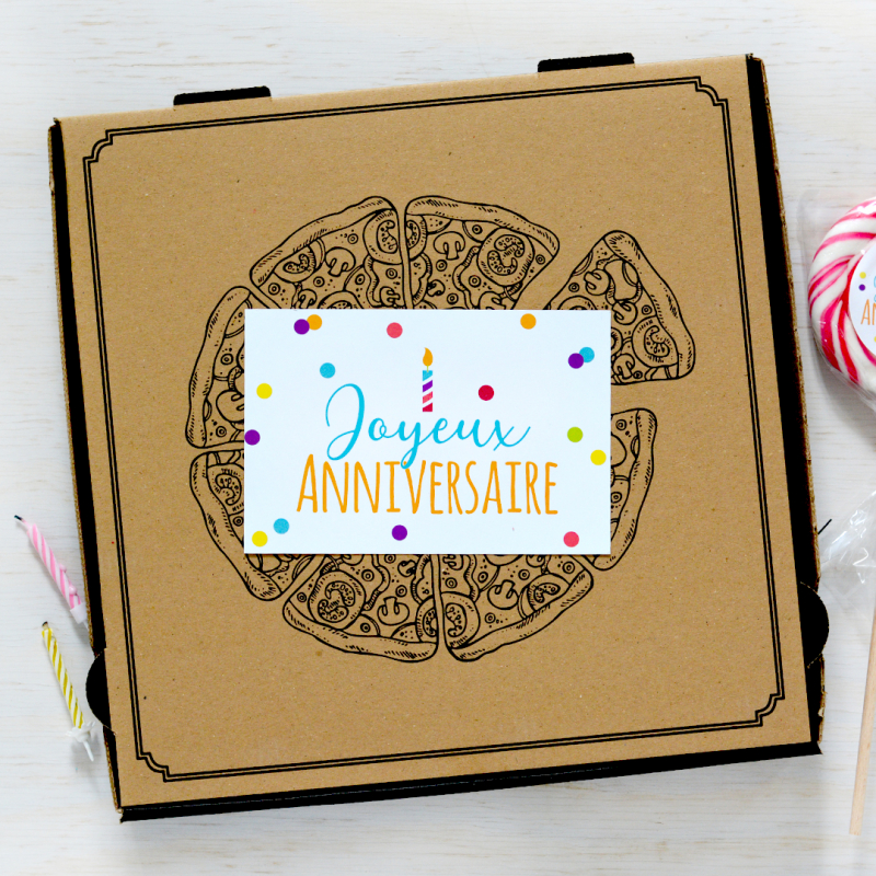 Box bonbons - Joyeux Anniversaire - The PopCase