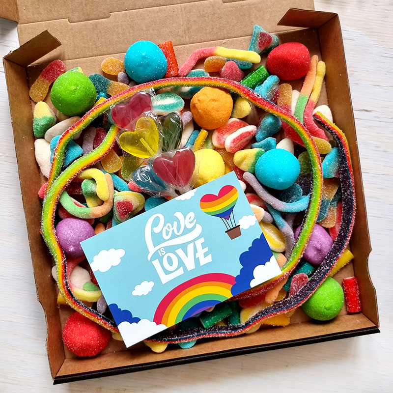 Box bonbons - Love is love - The PopCase