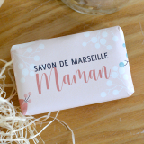 Coffret Cadeau - Maman je t'aime - Savon emballé