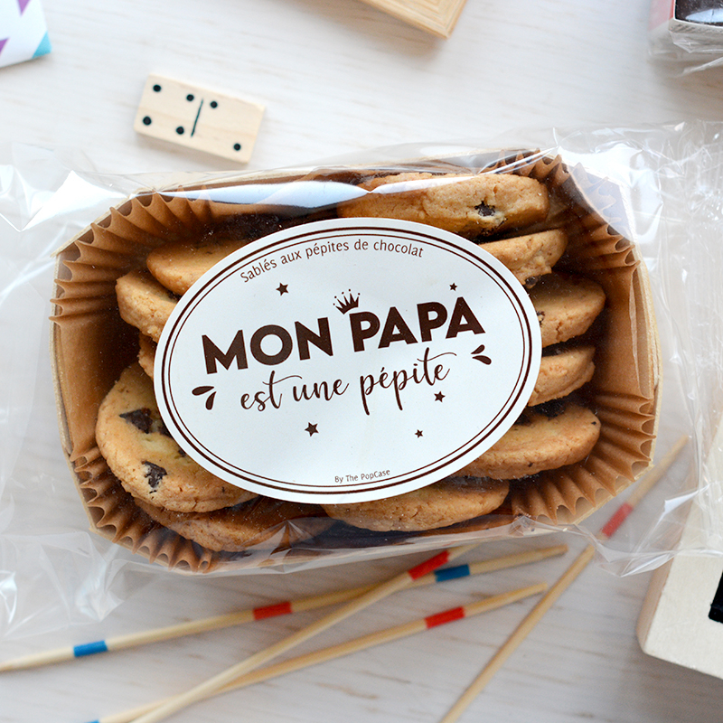 Coffret Cadeau Papa - Sablés - The PopCase