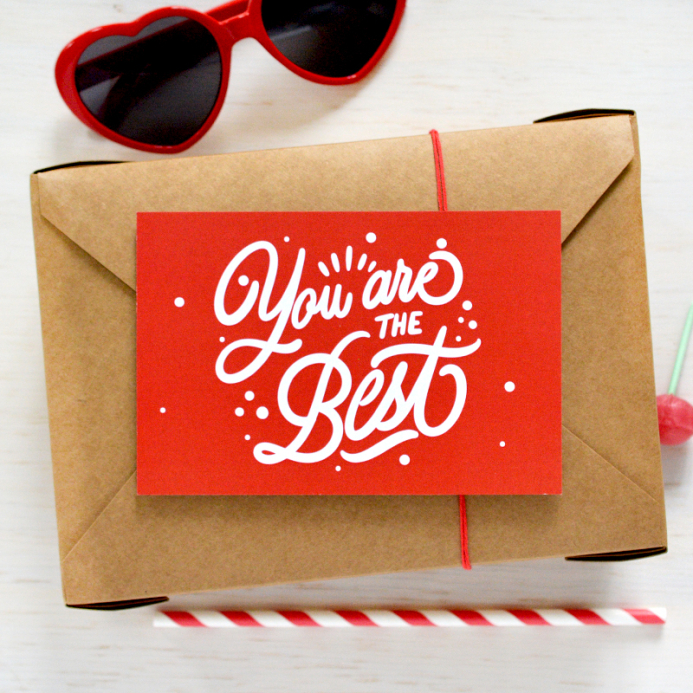 Box Surprise - You are the best - The PopCase