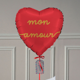 Ballon Cadeau - Face mon amour