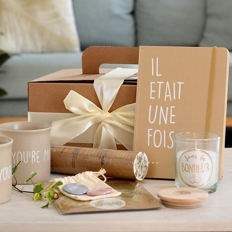 Coffret Cadeau Mariage - OUVERT - The PopCase