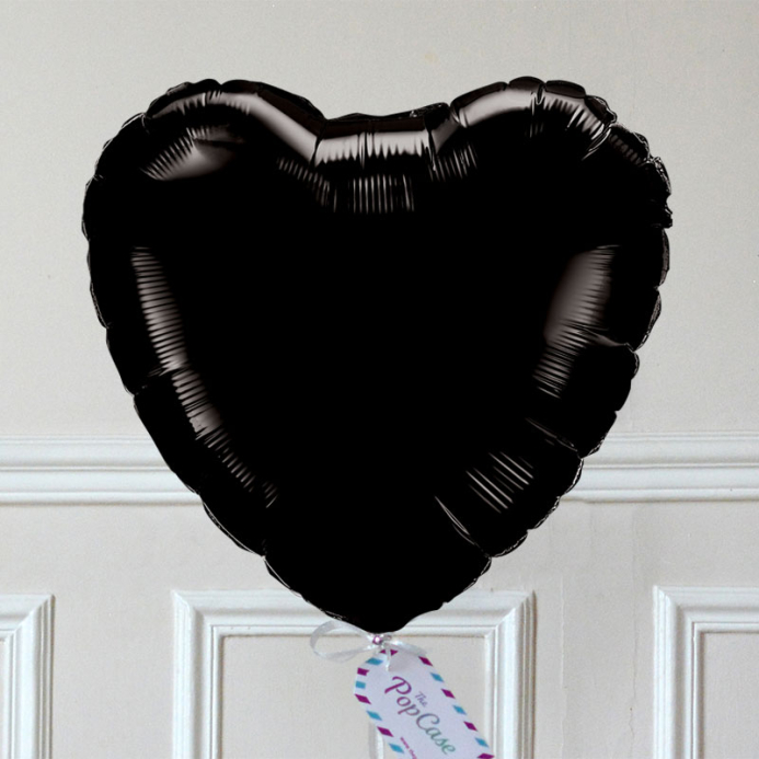Ballon Cadeau - Coeur Noir - The PopCase