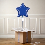 Ballon Cadeau Etoile Bleue Nuit - The PopCase