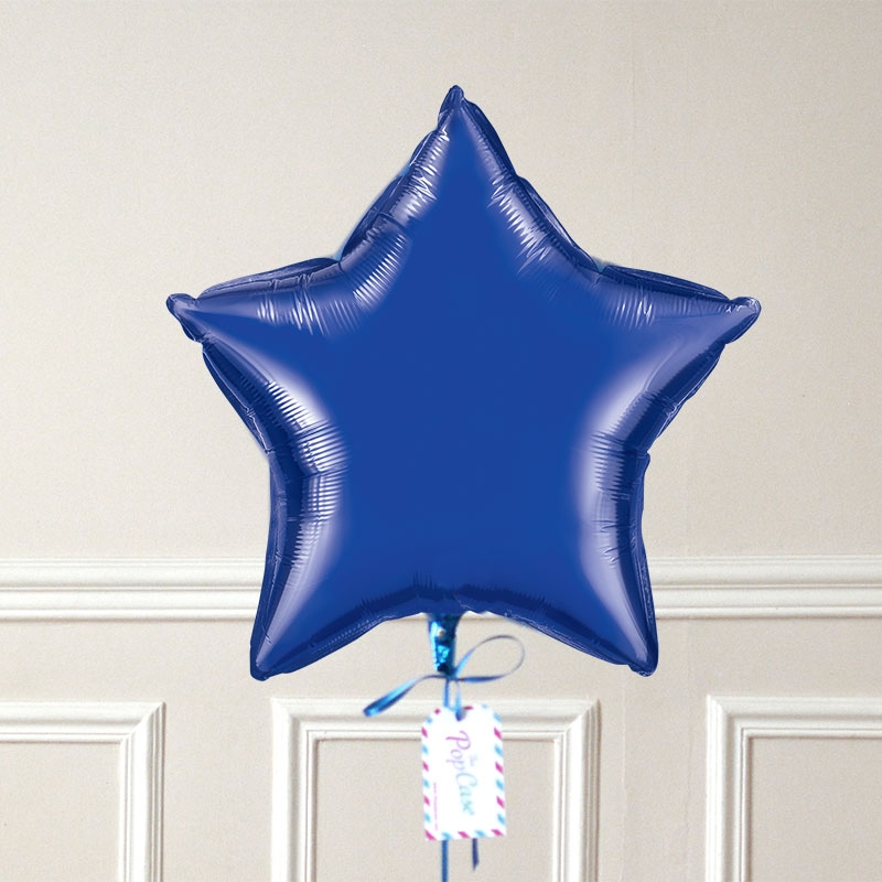 Ballon Cadeau Etoile Bleue Nuit - GP - The PopCase