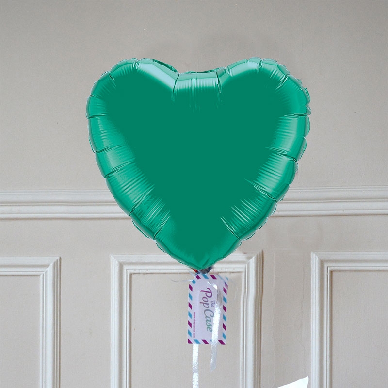 Ballon Cadeau Coeur Vert - GP - The PopCase